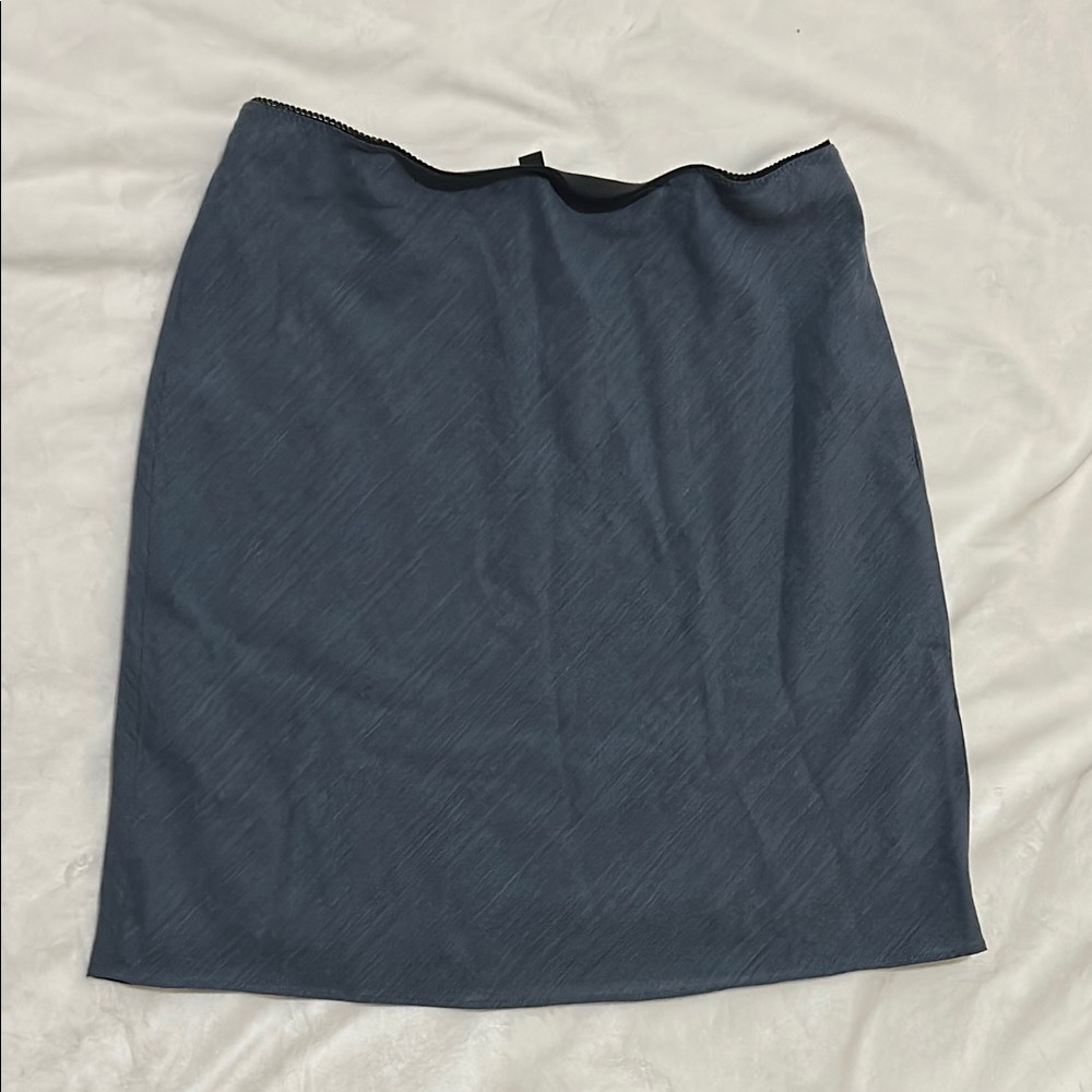 J Crew Elegant Blue Skirt